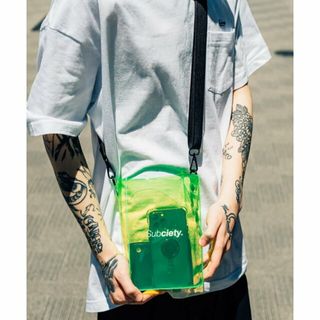 サブサエティ(Subciety)の【YELLOW】CLEAR SHOULDER BAG(ショルダーバッグ)