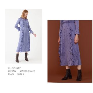 ジルスチュアート(JILLSTUART)の2019AW ■ JILLSTUART リリーベルドットロングワンピ ース(ロングワンピース/マキシワンピース)