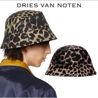 ドリスヴァンノッテン(DRIES VAN NOTEN)のDRIES VAN NOTTEN ドリス　レオパード帽子 男女兼用 ハット(ハット)