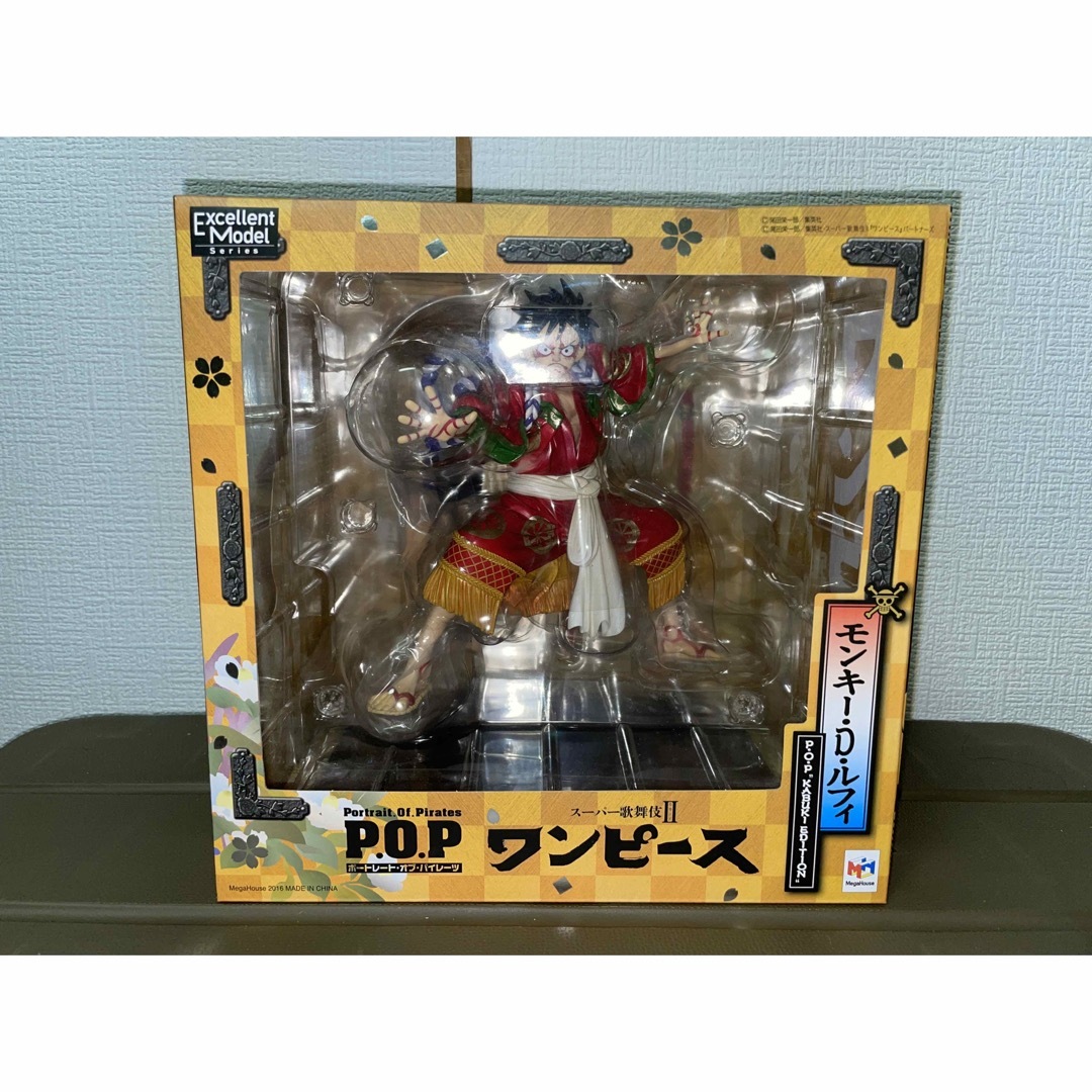 高い素材】 歌舞伎 ルフィ pop KABUKI 赤 歌舞伎ルフィ 箱ダメあり