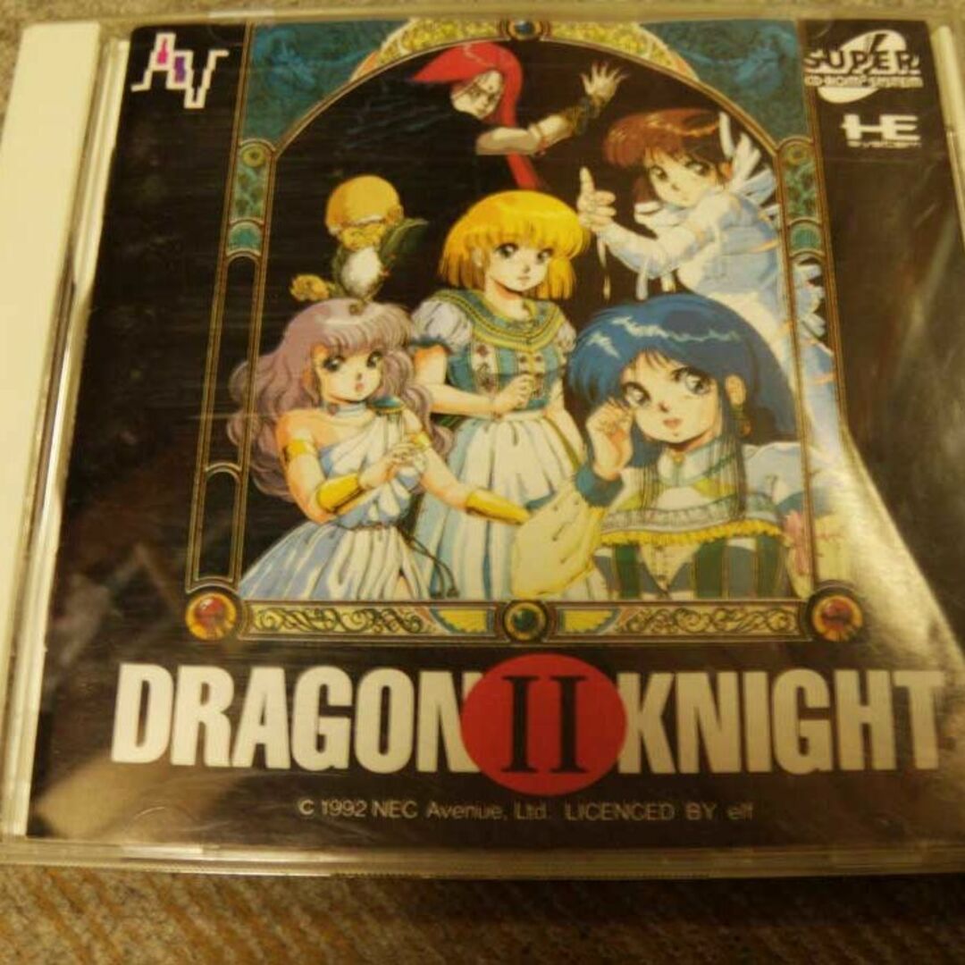 dragon Knight2 PCE CD レトロゲーム  動作未確認