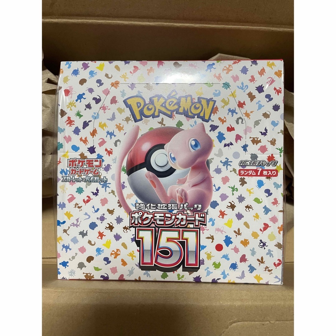 正規販売店】 ポケモンカード 151 未開封ボックス シュリンク付き univ