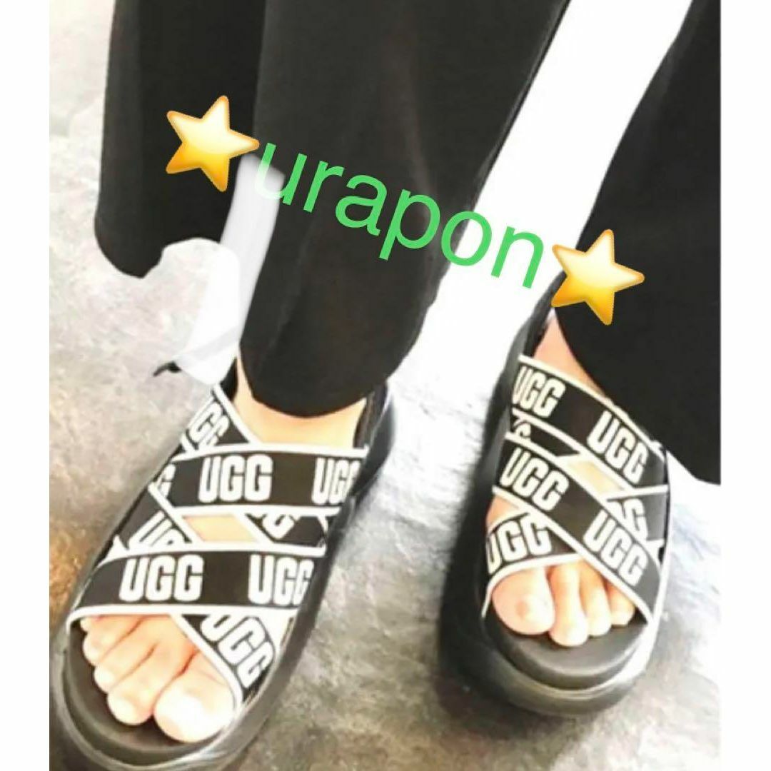 UGG(アグ)のももぢ様✨超超美品✨27cm✨UGG✨LA CLOUD SANDAL✨厚底 レディースの靴/シューズ(サンダル)の商品写真