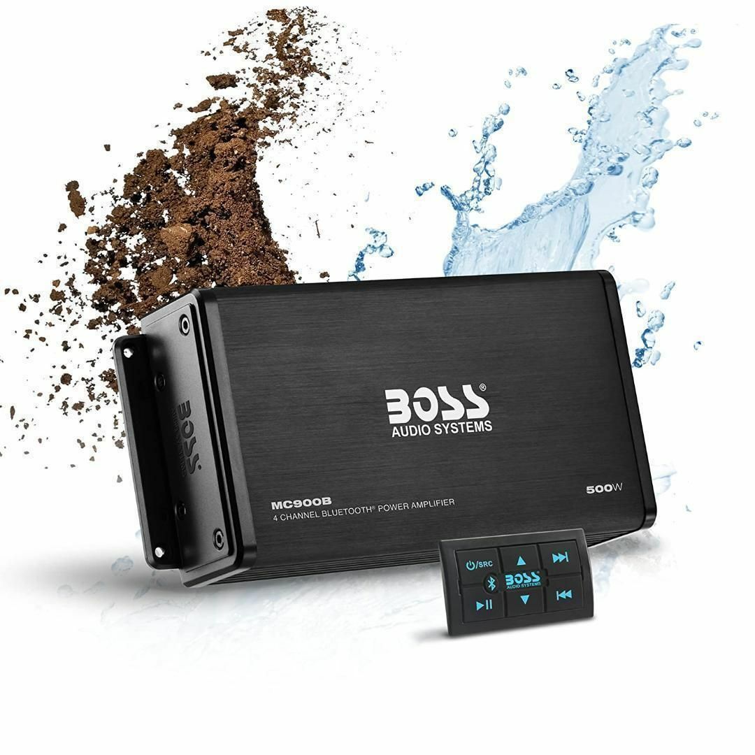 BOSS 500W 防水オーディオ  Bluetoothアンプ ブルートゥース