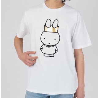 新品！グラニフ ミッフィー クラウン メンズ ブラック Tシャツ XLサイズ