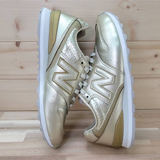 996（New Balance） - ニューバランス WL996ALT メタリックゴールド ...