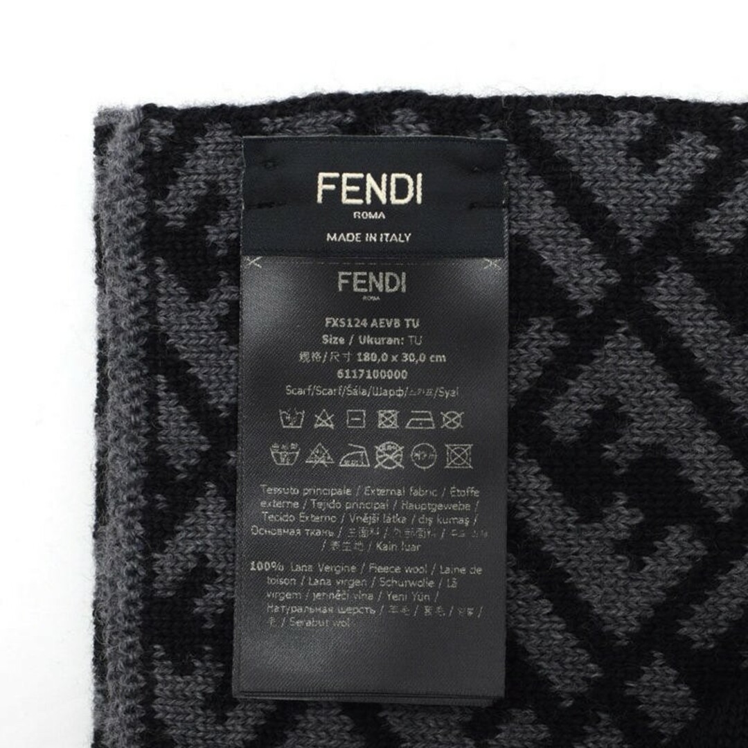 FENDI - フェンディ FXS124-AEVB-F0A2Y マフラー メンズの通販 by ...