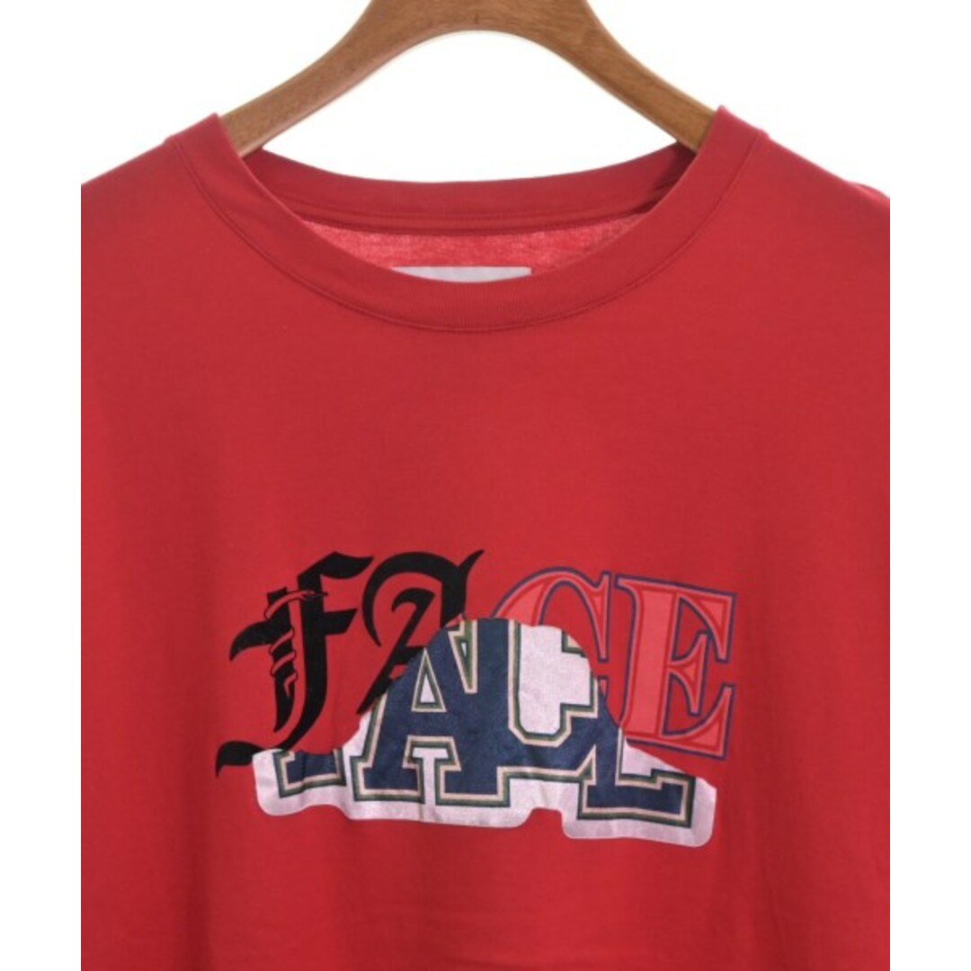 FACETASM(ファセッタズム)のFACETASM ファセッタズム Tシャツ・カットソー 5(L位) 赤 【古着】【中古】 メンズのトップス(Tシャツ/カットソー(半袖/袖なし))の商品写真