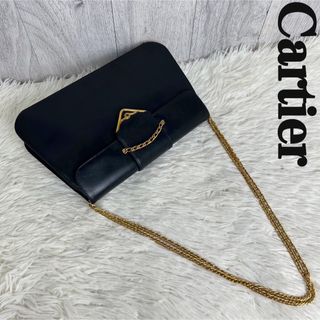 人気♡Cartier カルティエ サファイアライン チェーン ショルダー