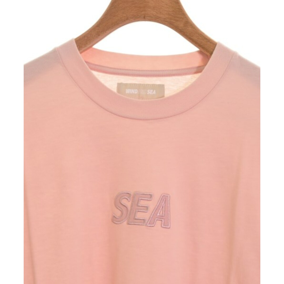 WIND AND SEA(ウィンダンシー)のWIND AND SEA ウィンダンシー Tシャツ・カットソー M ピンク 【古着】【中古】 メンズのトップス(Tシャツ/カットソー(半袖/袖なし))の商品写真