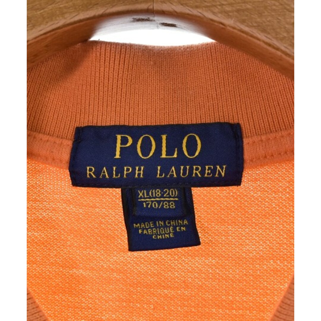 POLO RALPH LAUREN(ポロラルフローレン)のPolo Ralph Lauren ポロシャツ XL オレンジ 【古着】【中古】 メンズのトップス(ポロシャツ)の商品写真