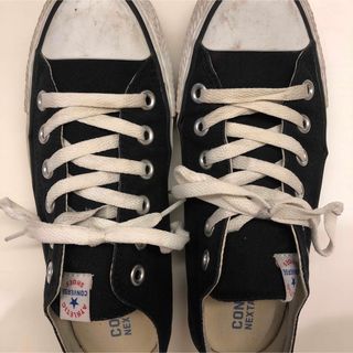 コンバース(CONVERSE)のコンバース　オールスター　黒　ローカット(スニーカー)