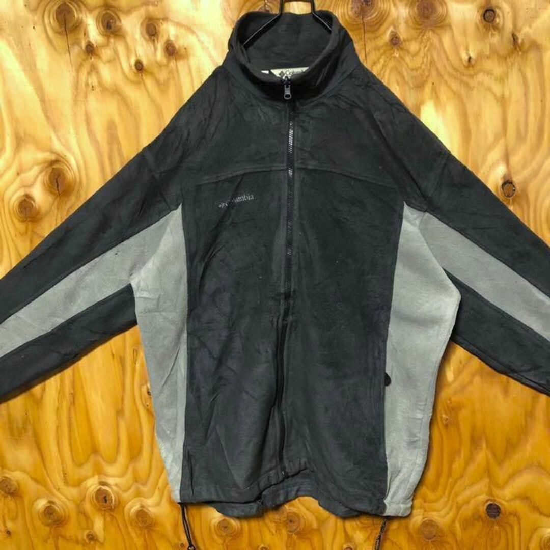 コロンビア フリース スポーツウェア ジャケット USA 90s グレー 冬