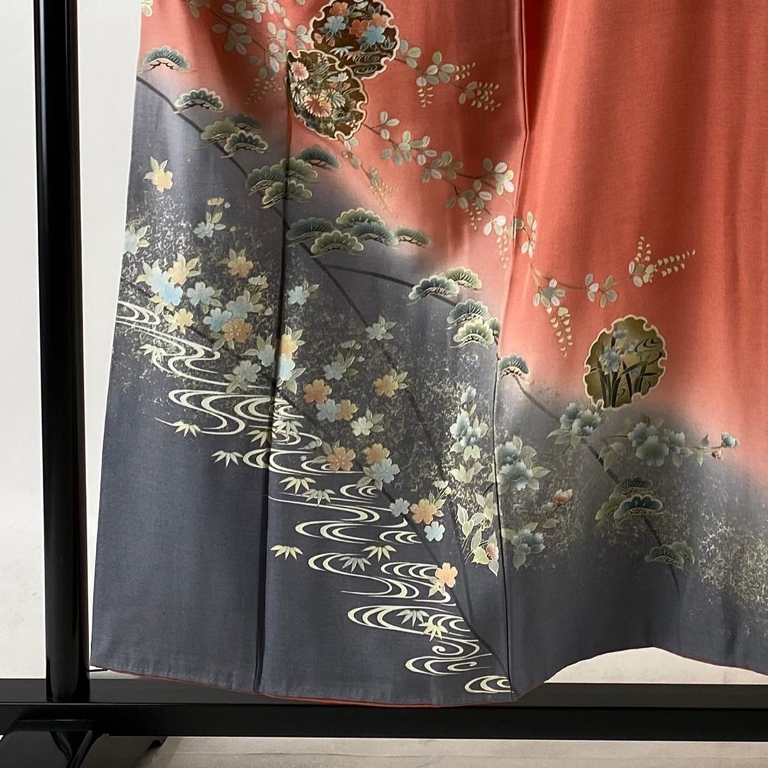 付下げ 美品 秀品 身丈154cm 裄丈63cm 正絹