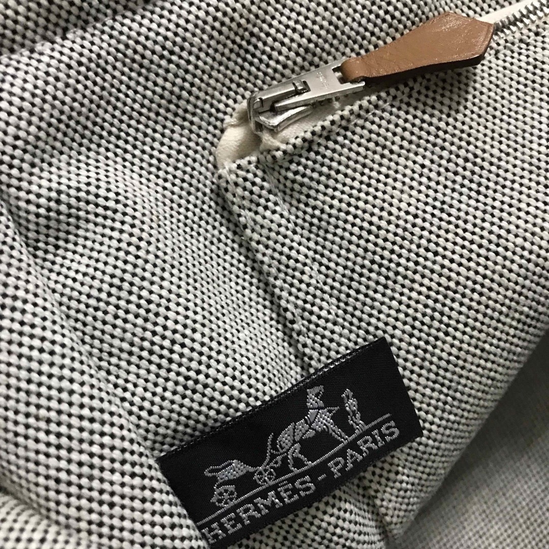 Hermes - HERMES エルメス ニューフールトゥ MMトートバッグ グレーの