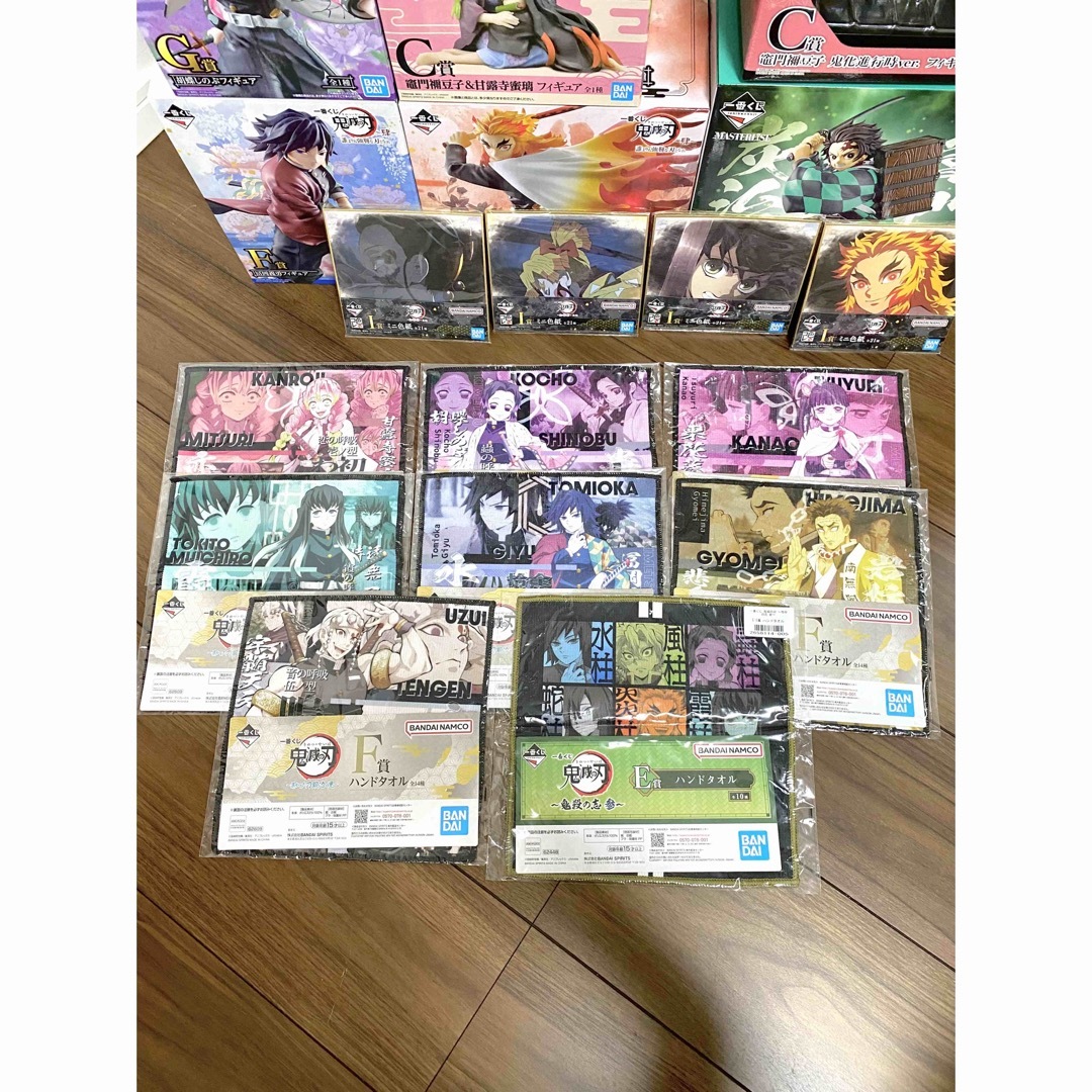 一番くじ 鬼滅の刃 フィギュアまとめ売り 豪華おまけ付き
