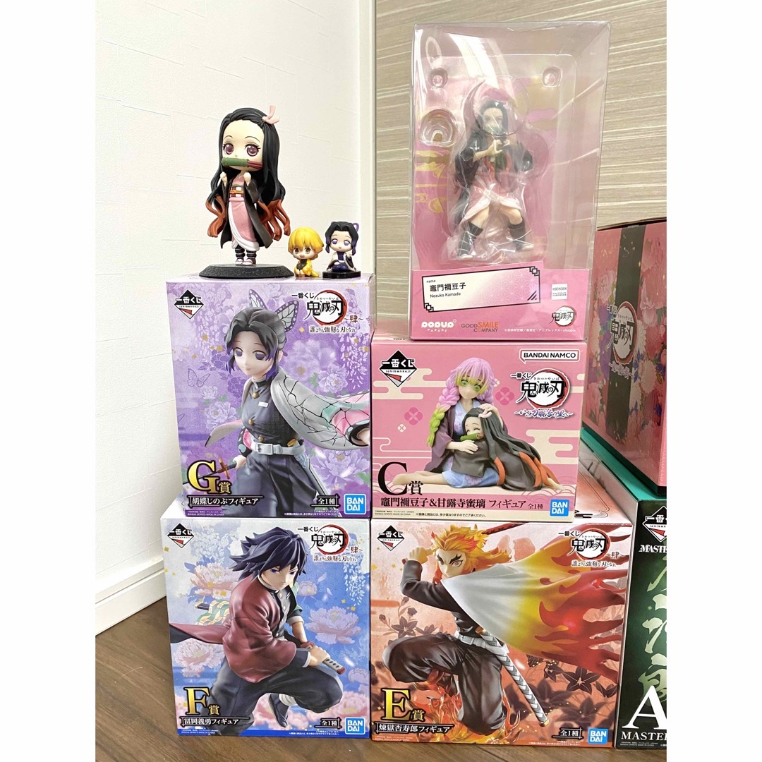 一番くじ 鬼滅の刃 フィギュアまとめ売り 豪華おまけ付き