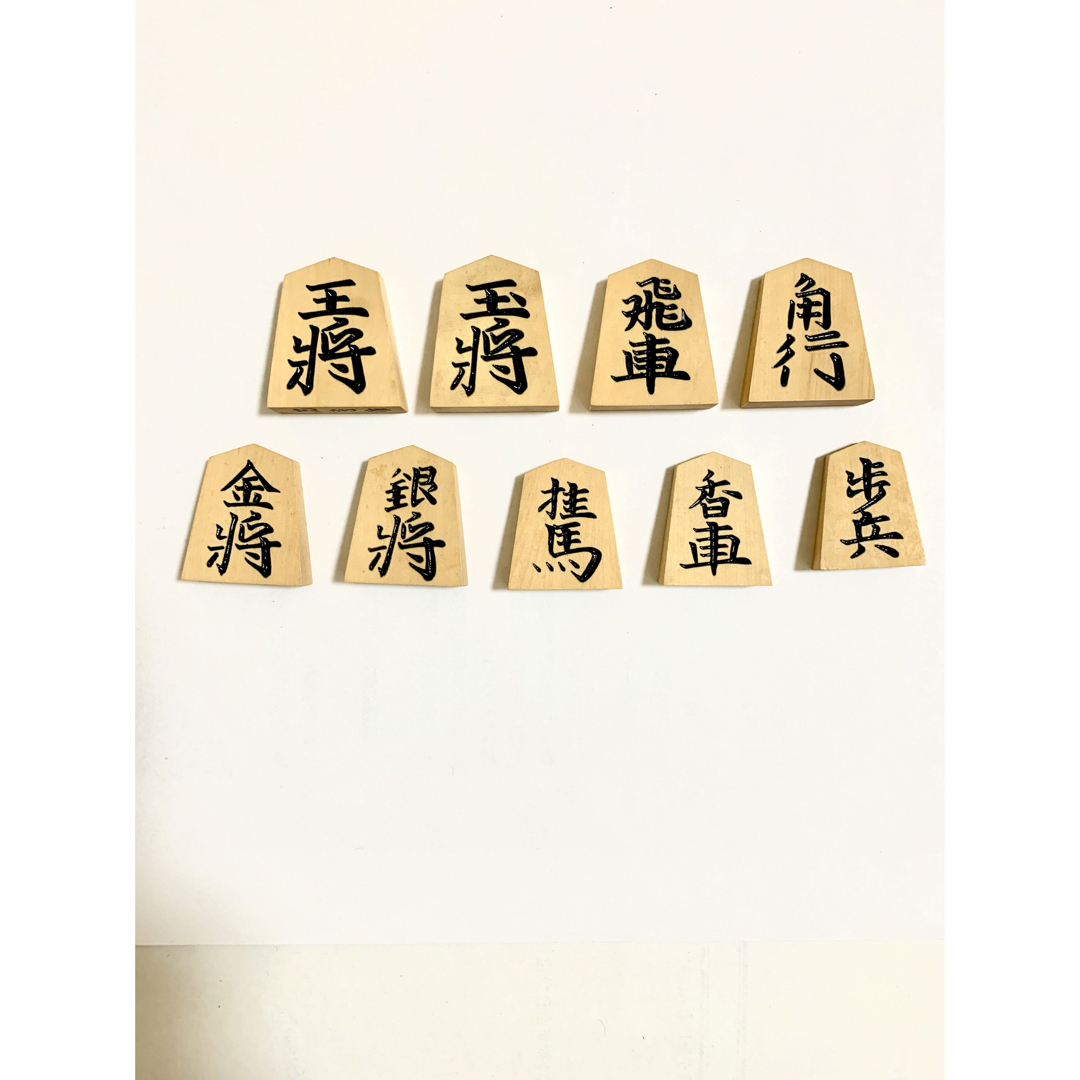 将棋駒 彫駒 天竜作 桐箱付き 将棋駒 彫駒 天竜作 桐箱付き