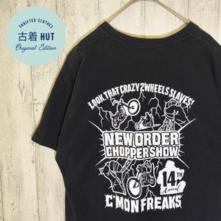 ギルタン(GILDAN)のハーレー NEW ORDER ニューオーダー チョッパーTシャツ(Tシャツ/カットソー(半袖/袖なし))