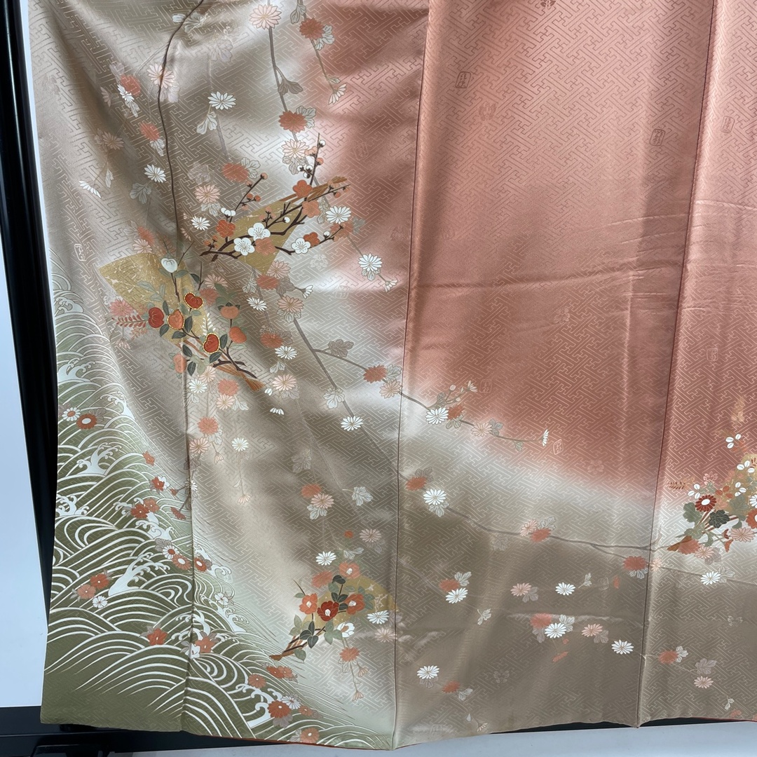 訪問着 逸品 身丈160.5cm 裄丈65cm 正絹-hybridautomotive.com