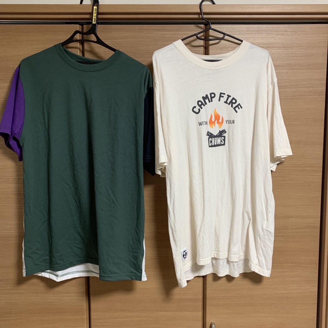 チャムス　クルートップ　Tシャツ　セット