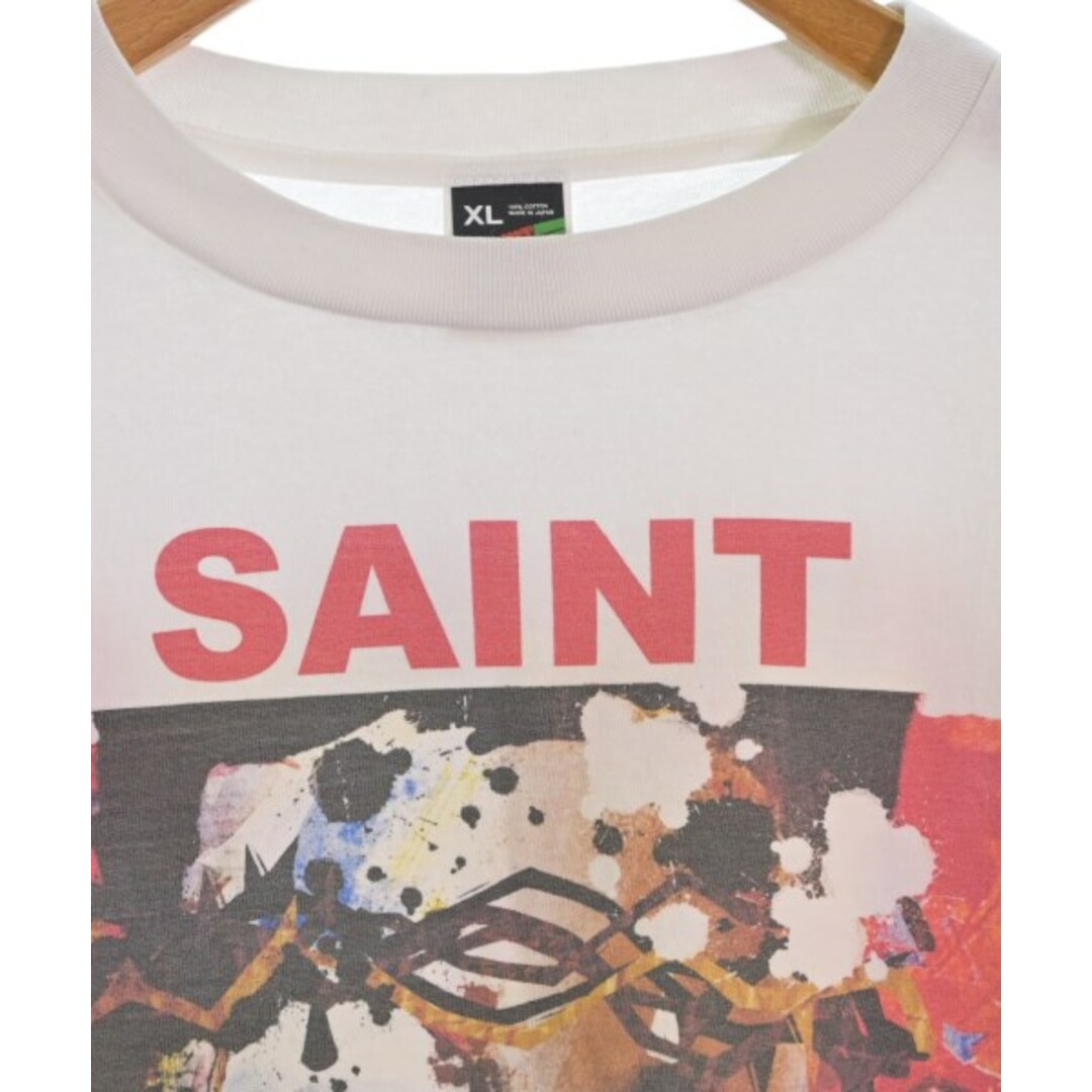 SAINT MICHAEL セントマイケル Tシャツ・カットソー XL 白