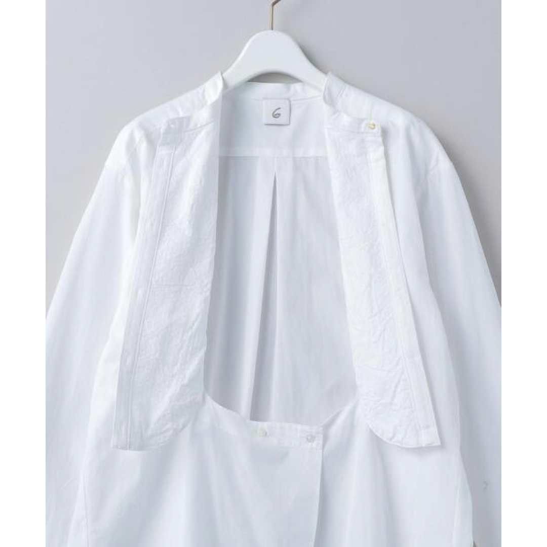 6 (ROKU)(ロク)の最終値下げ！〈6（roku）〉COTTON DRESS SHIRT 2/シャツ レディースのトップス(シャツ/ブラウス(長袖/七分))の商品写真