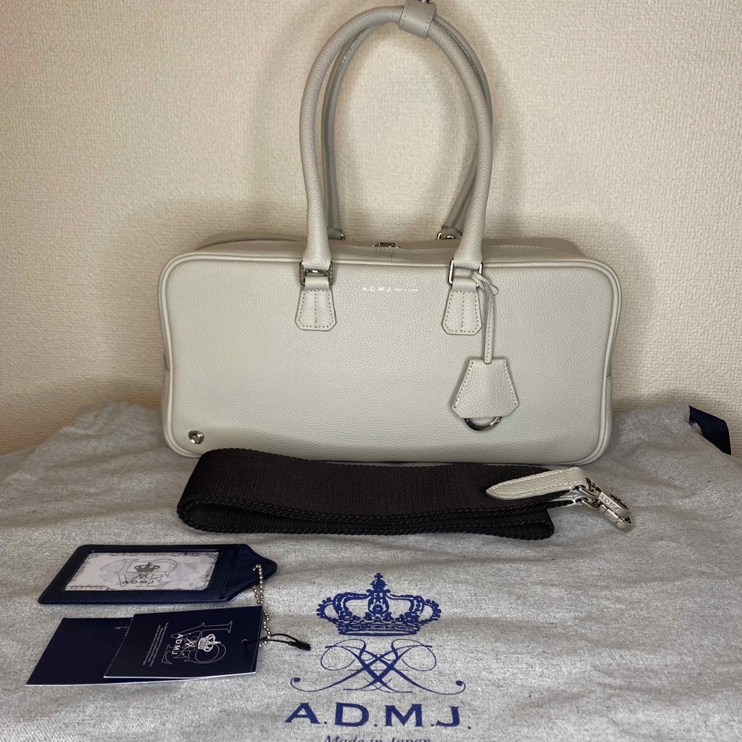 美品】ADMJ バッグ モーツァルト スクエアボストンバッグ-
