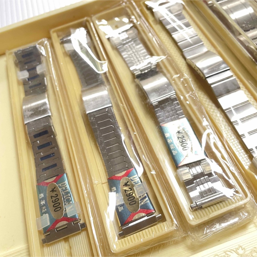 SEIKO(セイコー)のデッドストック 新品未使用 マルマン アンティーク 時計 ベルト ブレス 16本 メンズの時計(金属ベルト)の商品写真