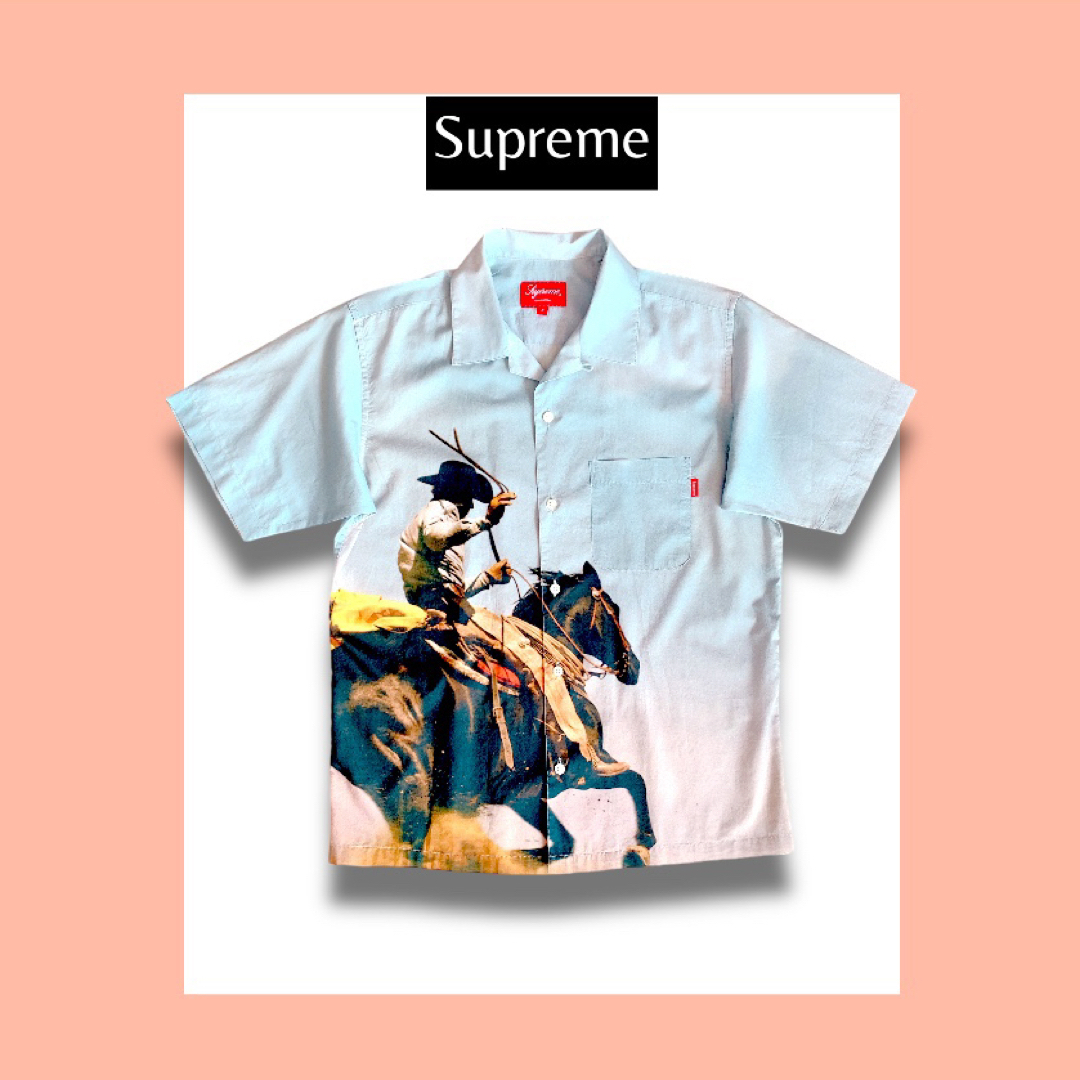 シュプリームSupreme シュプリーム 17SS Cowboy Shirt マルボロ／S