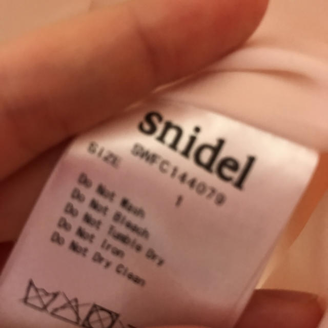 SNIDEL(スナイデル)のリアルファーコート レディースのジャケット/アウター(毛皮/ファーコート)の商品写真