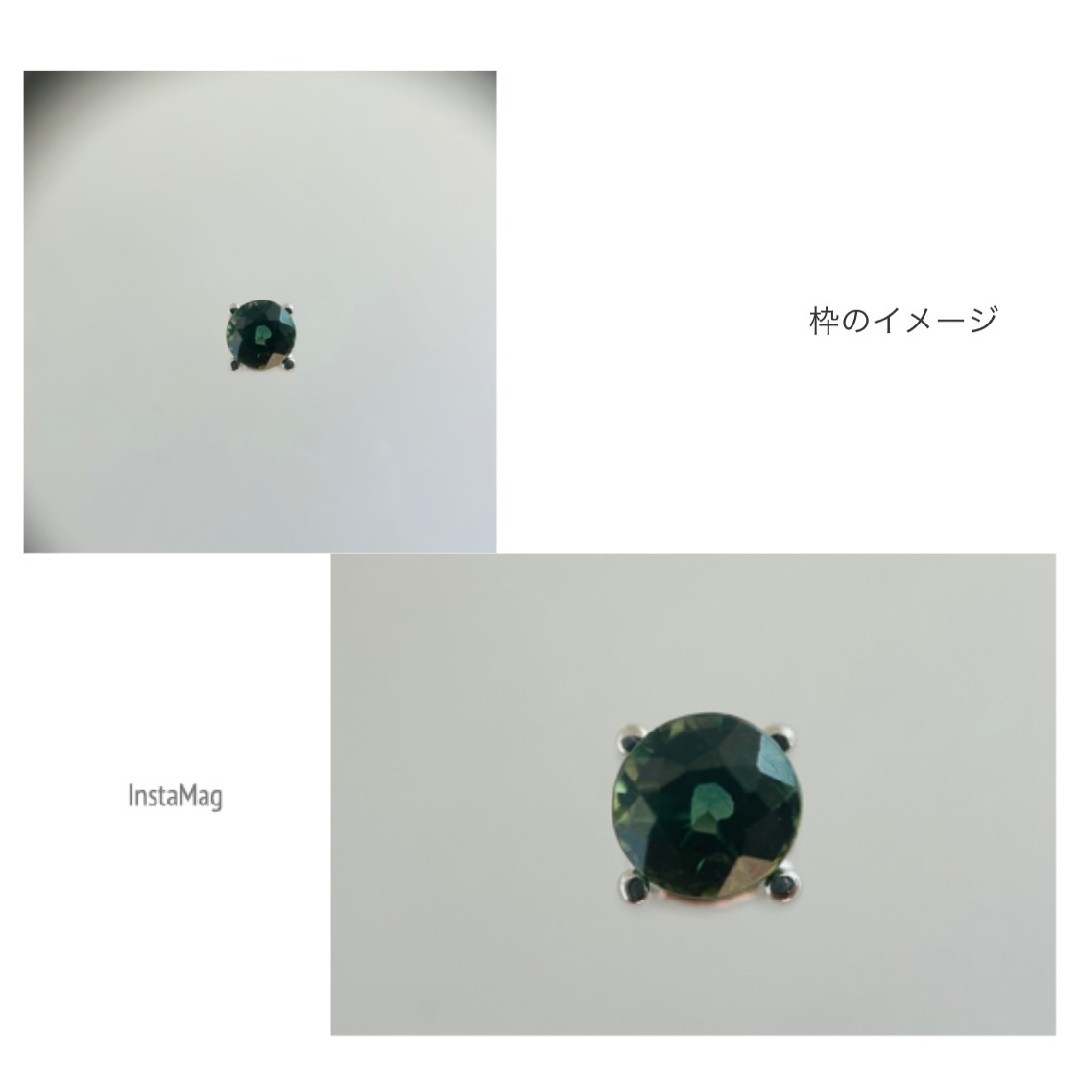 (R0620-2) 『スリランカ産』グリーンサファイア  0.306ct 3