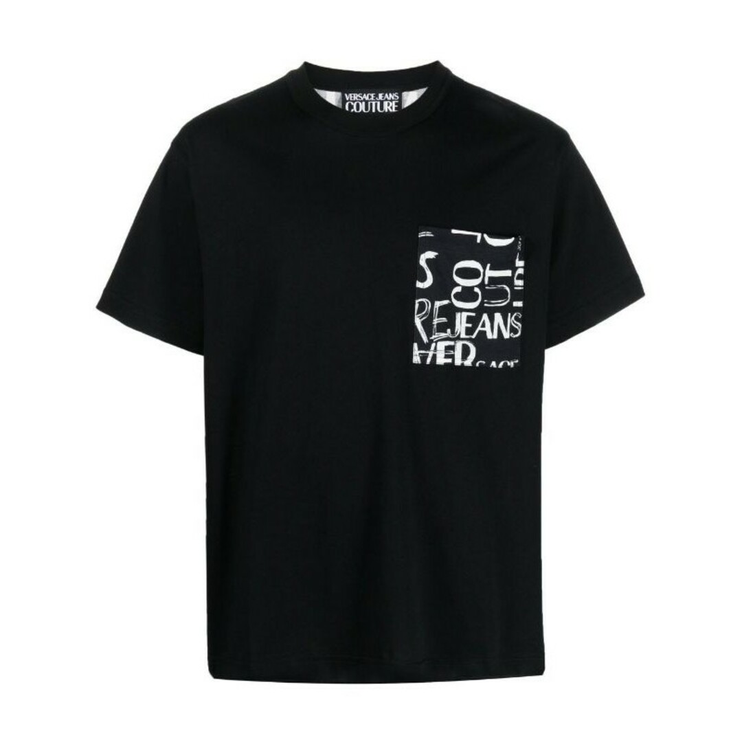 VERSACE JEANS COUTURE Tシャツ ブラック Mサイズ - Tシャツ ...