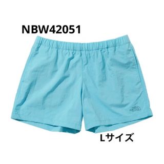 ザノースフェイス(THE NORTH FACE)のノースフェイス バーサタイルショーツ NBW42051 マウイブルー Lサイズ(ショートパンツ)