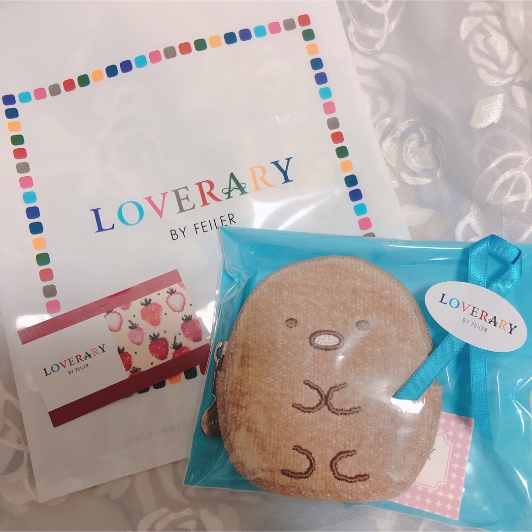 LOVERARY BY FEILER すみっコぐらし とんかつポーチ