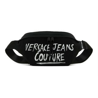 VERSACE JEANS COUTURE ボディバッグ ブラック(ボディーバッグ)