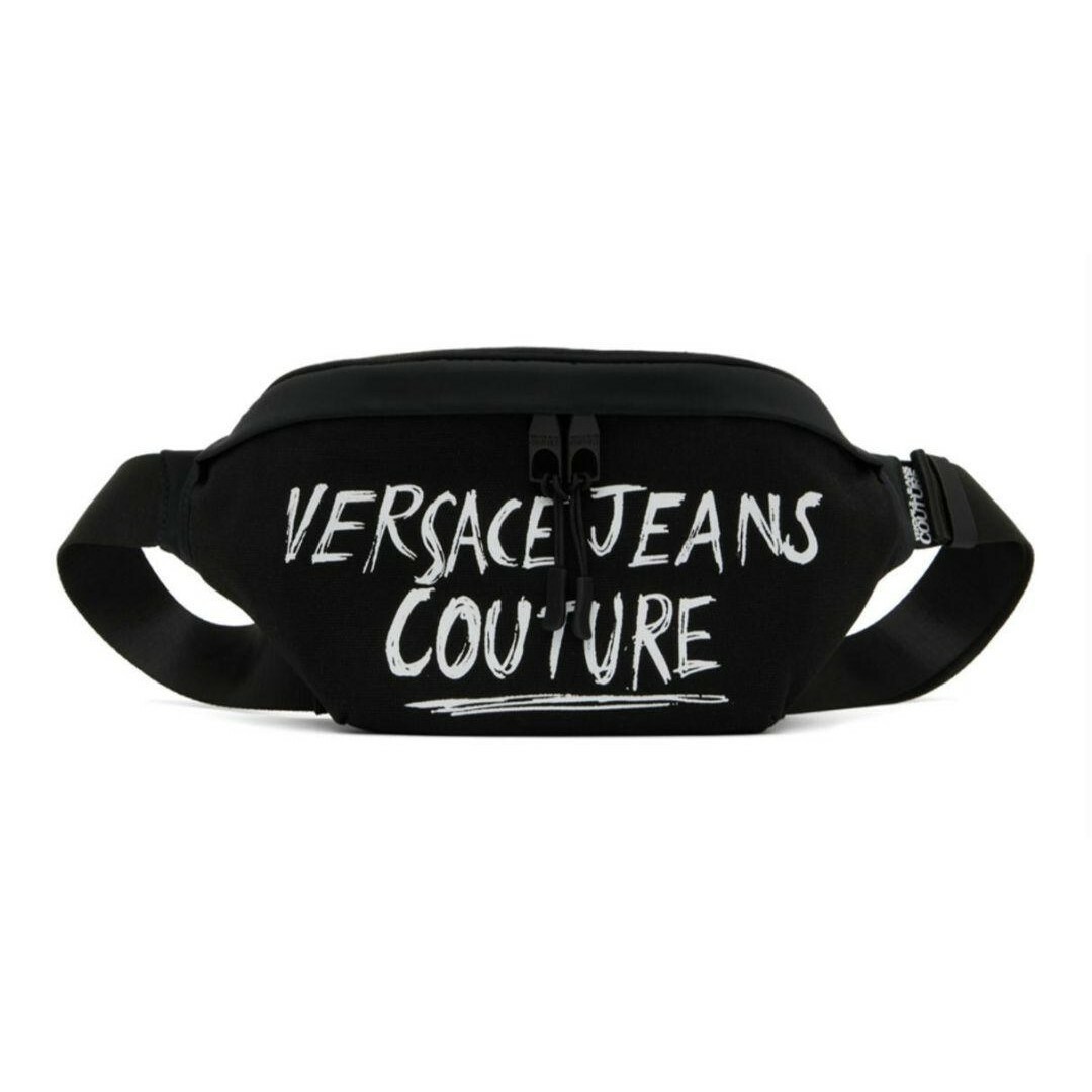 VERSACE JEANS COUTURE ボディバッグ ブラック-