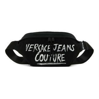 VERSACE JEANS COUTURE ボディバッグ ブラック(ボディーバッグ)