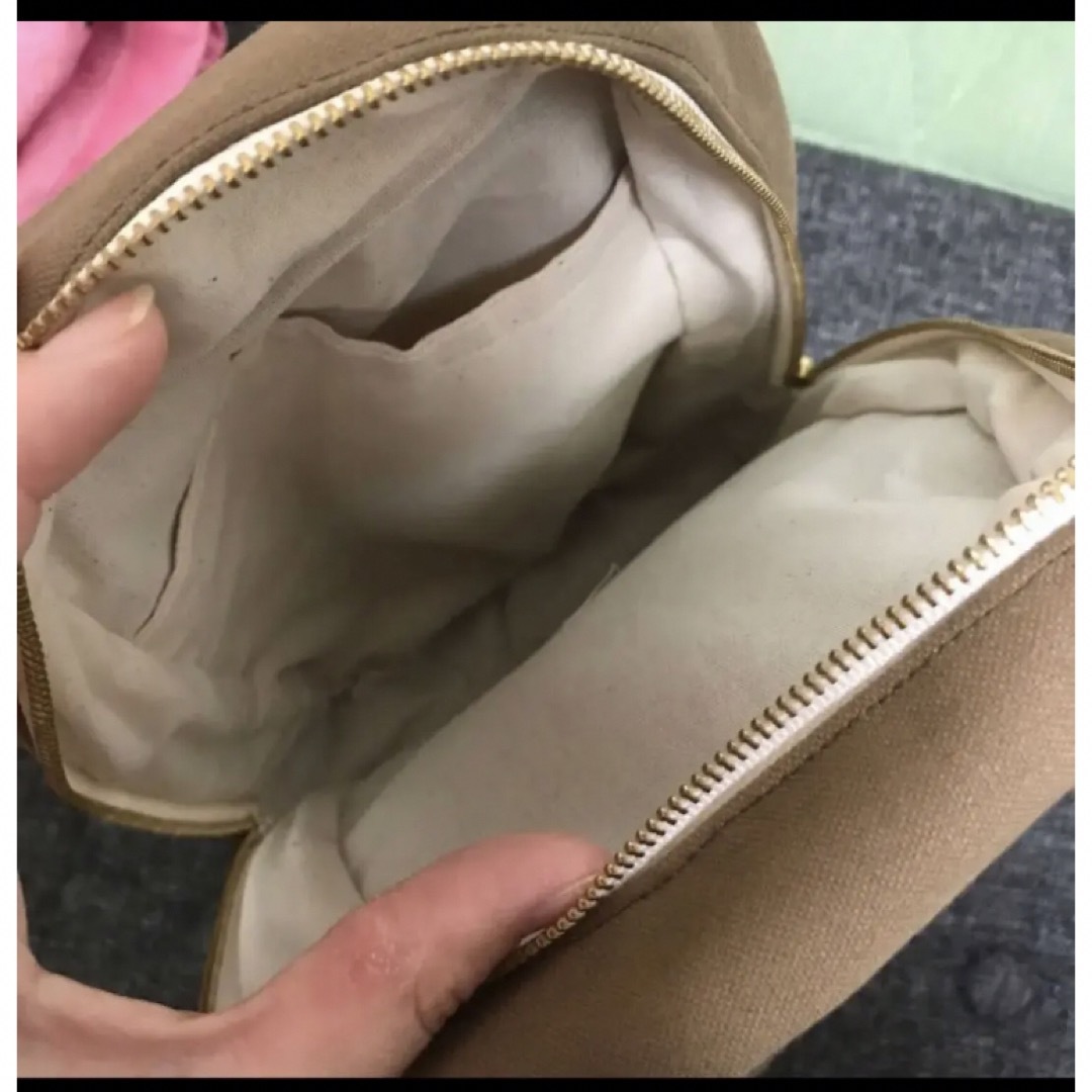 ミナペルホネン ハンドメイド BOXタイプボディバッグ スキップ ブラウン 4