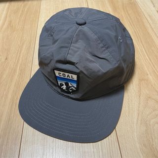 バートン(BURTON)のcoal ナイロンキャップ　グレー(キャップ)