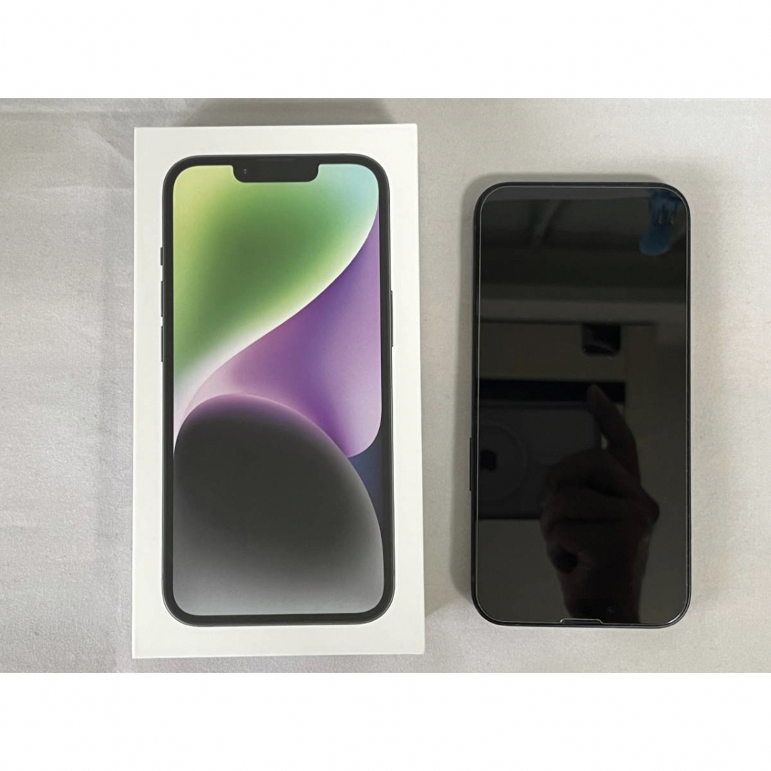 iPhone 14 ミッドナイト 128 GB SIMフリー - スマートフォン本体
