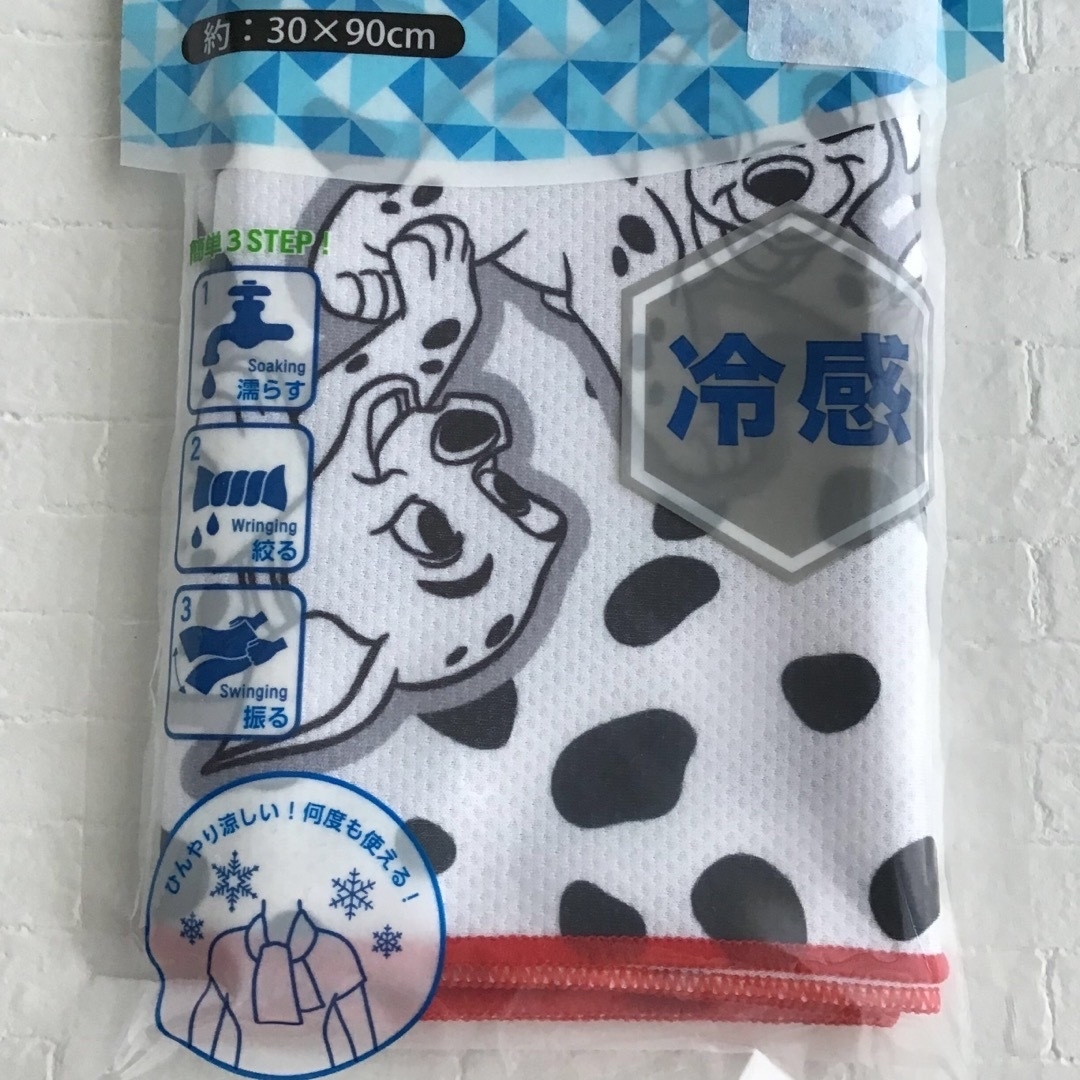 Disney(ディズニー)の❤️専用★【30×90】101匹わんちゃん ドッグ クール 冷感タオル 計2点 キッズ/ベビー/マタニティのこども用ファッション小物(その他)の商品写真