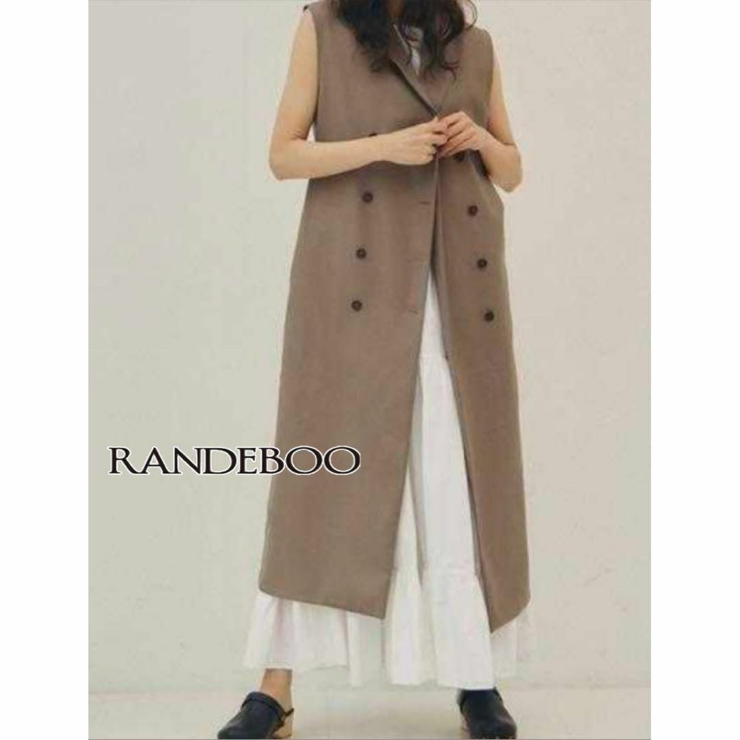 RANDEBOO gilet long dress 01022-08467 | フリマアプリ ラクマ