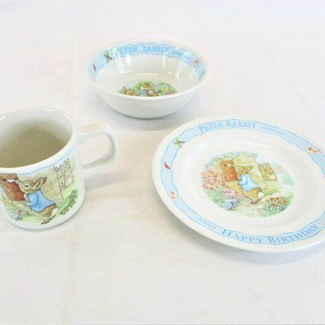 WEDGWOOD - ウェッジウッド×ピーターラビット コラボ 3点セット HZ-1