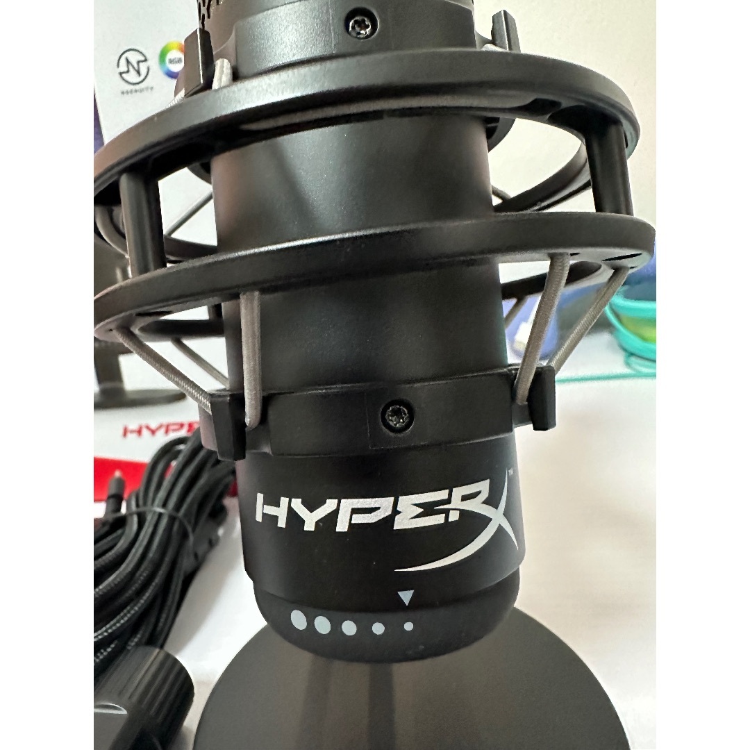 美品 HyperX QuadCast S コンデンサーマイクの通販 by こはる shop|ラクマ