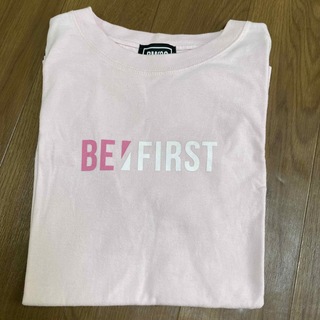 ビーファースト(BE:FIRST)のBE:FIRST カラーロゴTシャツ　半袖　ピンク(Tシャツ(半袖/袖なし))