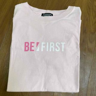 ビーファースト(BE:FIRST)のBE:FIRST カラーロゴTシャツ　半袖　ピンク(Tシャツ(半袖/袖なし))