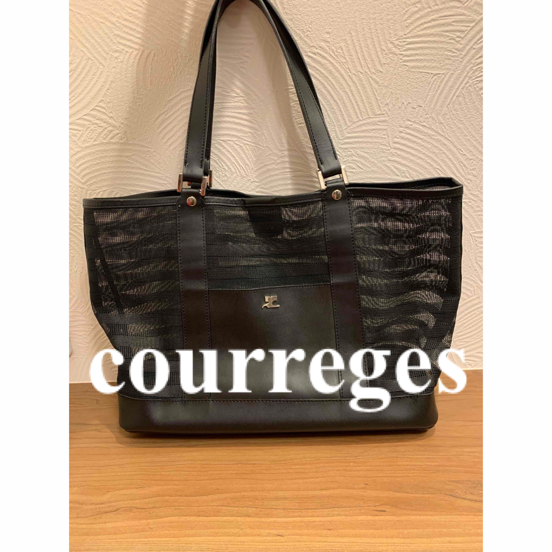 Courreges(クレージュ)のcourreges（クレージュ）メッシュハンドバッグ　 レディースのバッグ(ハンドバッグ)の商品写真