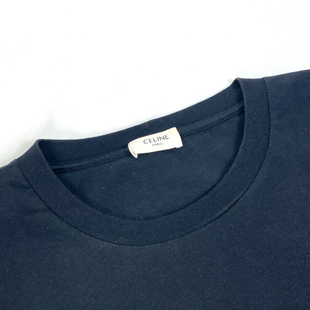 celine(セリーヌ)のセリーヌ CELINE STRANGE ロゴ 2X826501F トップス アパレル 半袖Ｔシャツ コットン ブラック メンズのトップス(Tシャツ/カットソー(半袖/袖なし))の商品写真
