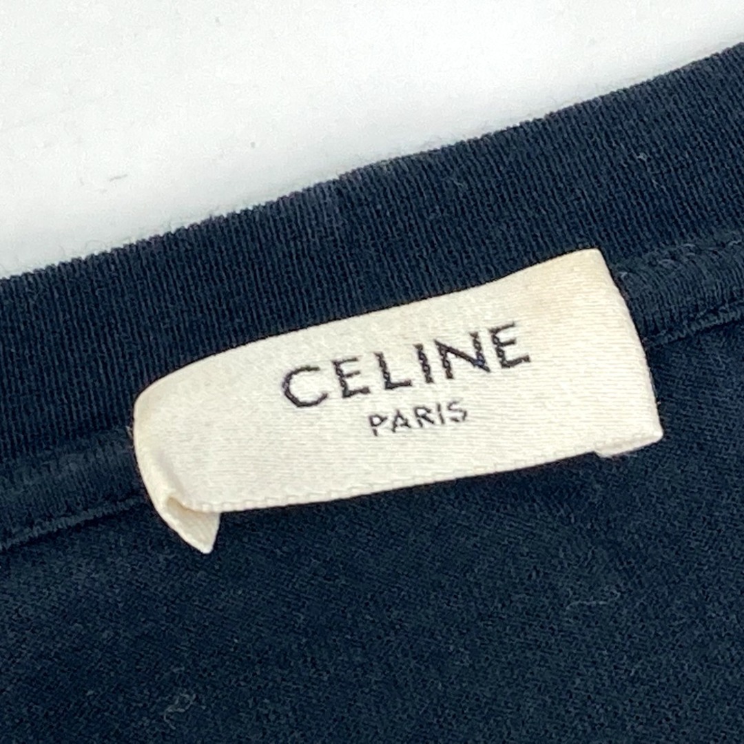 celine(セリーヌ)のセリーヌ CELINE STRANGE ロゴ 2X826501F トップス アパレル 半袖Ｔシャツ コットン ブラック メンズのトップス(Tシャツ/カットソー(半袖/袖なし))の商品写真